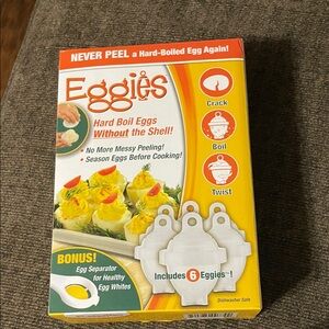 Eggies Hard Boil Egg Cooker
